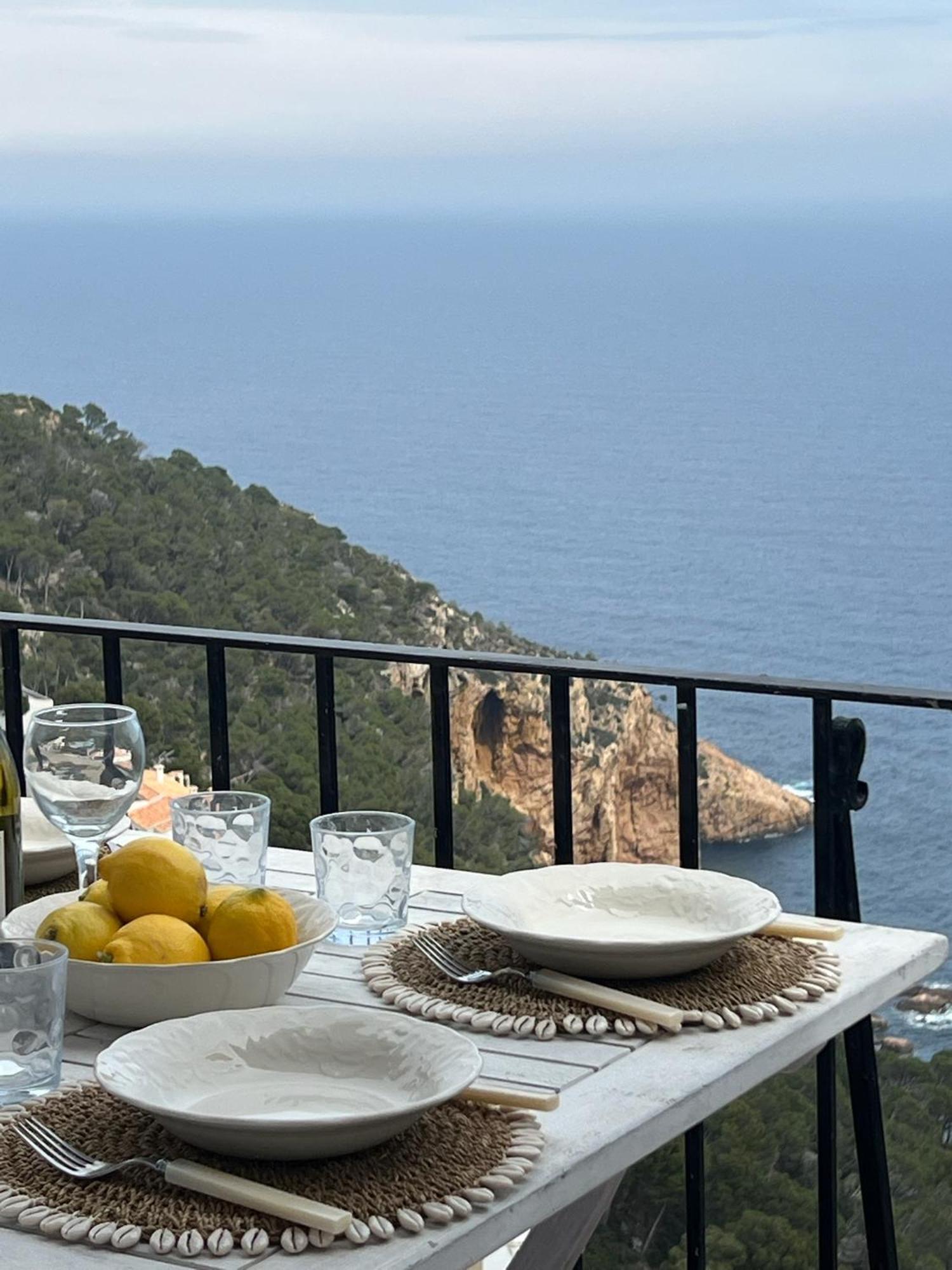 Casa Blanca De Begur Con Vistas Al Mar Y Piscina Βίλα Εξωτερικό φωτογραφία